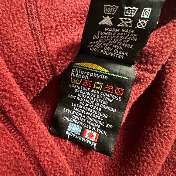 Chlorophyll Fleece - Picture 2 of 2